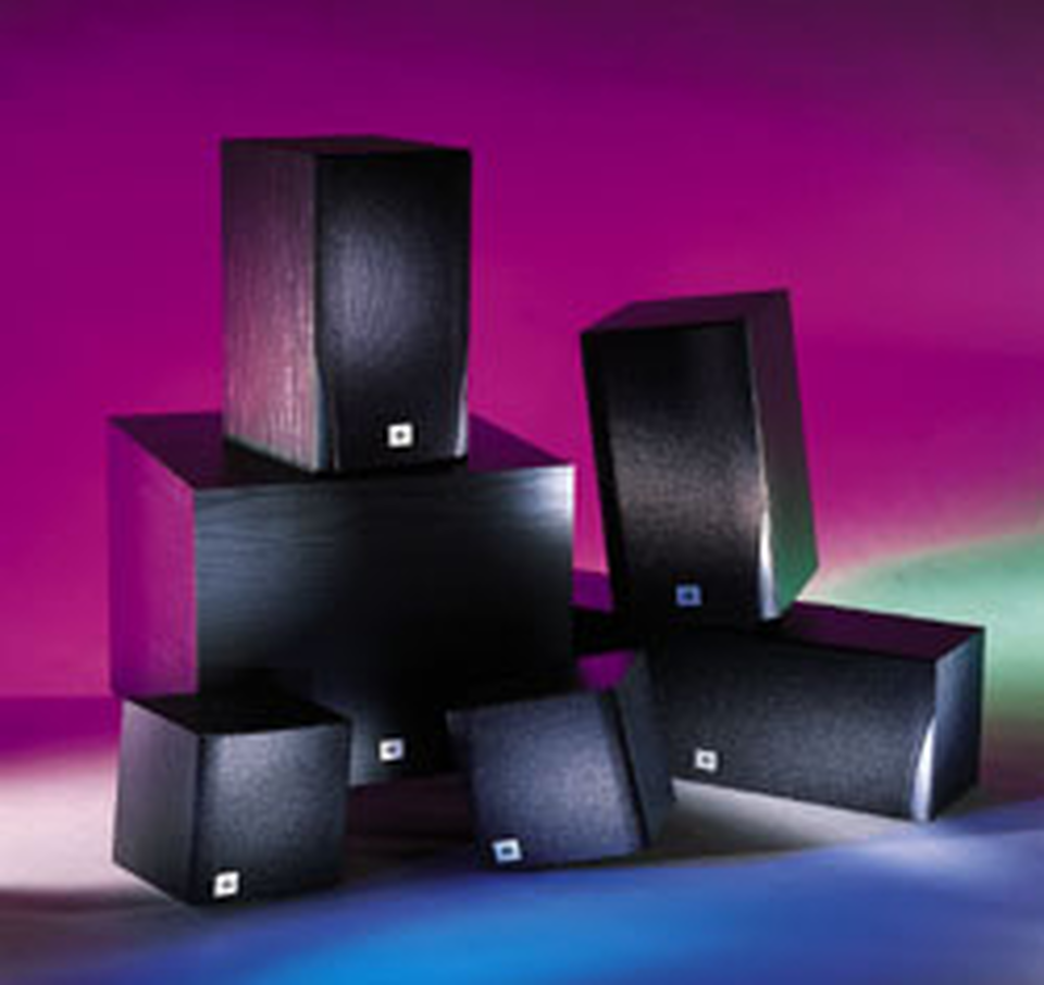 TLX CSS-SP1000 - Black - Complete 6-Piece System - Hero